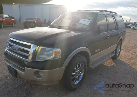 2007 Ford Expedition Eddie Bauer из США, поврежденный, VIN 1FMFU17557LA79904